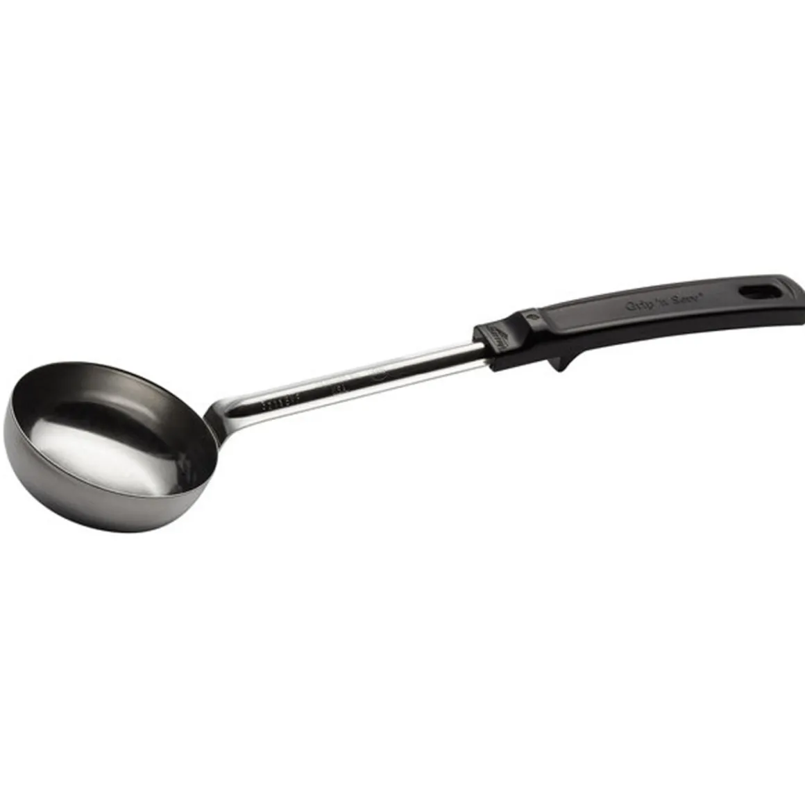 cuillre__portion_de__oz_s_0-1.webp Discount Cuillère à portion de 4 oz Spoodle avec manche Grip 'N Serve - Noire Ustensiles Et Outils De Cuisine