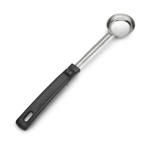 Discount Cuillère à portion perforée de 1 oz Spoodle avec manche Grip 'N Serve - Noire Ustensiles Et Outils De Cuisine