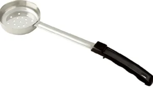 Discount Cuillère à portion perforée de 6 oz - Noire Ustensiles Et Outils De Cuisine