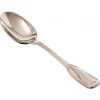 Discount Cuillère à soupe ovale de 7.3" en acier inoxydable 18/0 Lafayette - 12 par boîte Coutellerie