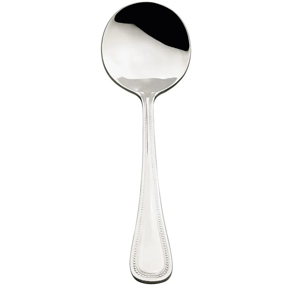 cuillre__soupe_ronde_de___0-3.webp Discount Cuillère à soupe ronde de 7.1" en acier inoxydable 18/0 Contour - 12 par boîte Coutellerie