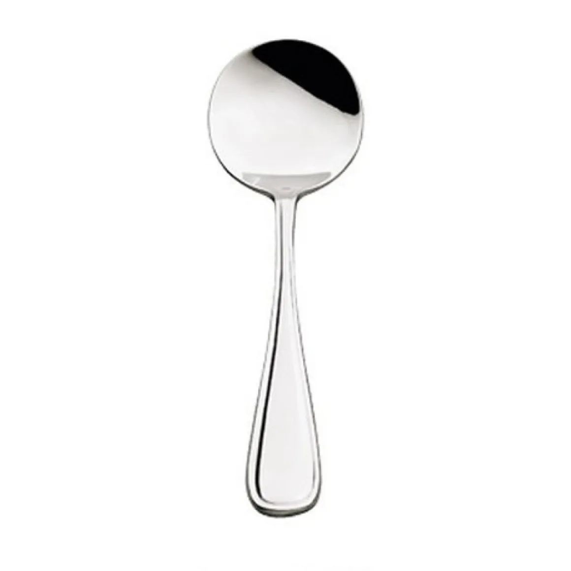 cuillre__soupe_ronde_de___0-6.webp New Cuillère à soupe ronde de 7" en acier inoxydable 18/0 Céline - 12 par boite Coutellerie