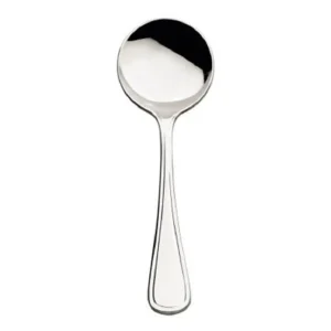 Sale Cuillère à soupe ronde de 7" en acier inoxydable 18/10 Concerto - 12 par boîte Coutellerie