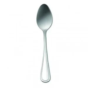 Discount Cuillère à thé de 6.25" en acier inoxydable 18/10 New Rim - 12 par boite Coutellerie