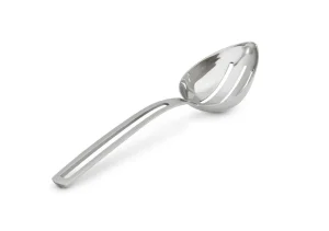 Sale Cuillère de service ovale rainurée de 4 oz (1/2 tasse) à poignée ouverte Miramar Ustensiles Et Outils De Cuisine
