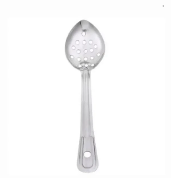 Online Cuillère de service perforée de 11" en acier inoxydable Ustensiles Et Outils De Cuisine