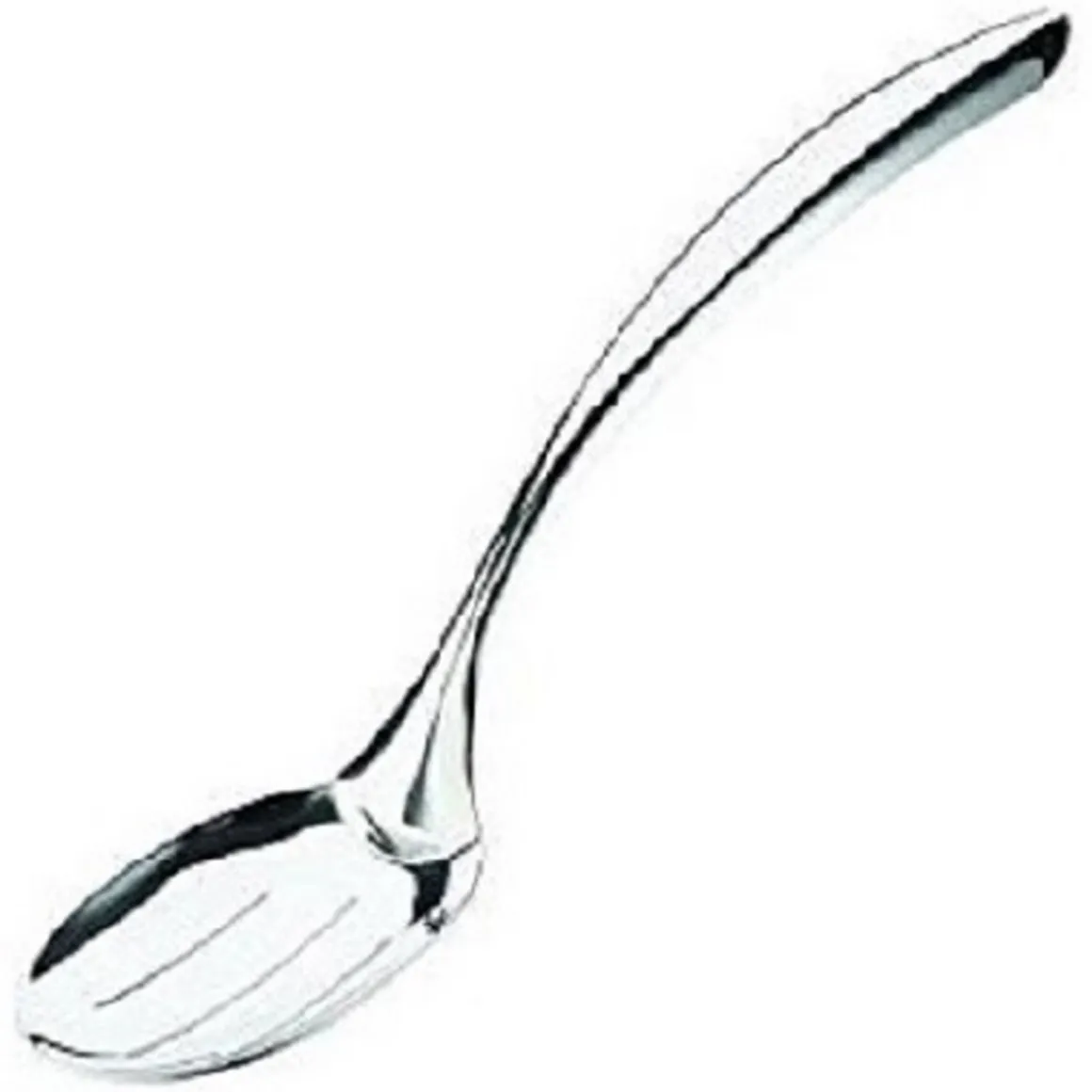 cuillre_de_service_rainur_0-2.webp Clearance Cuillère de service rainurée de 13" en acier inoxydable Eclipse Ustensiles Et Outils De Cuisine