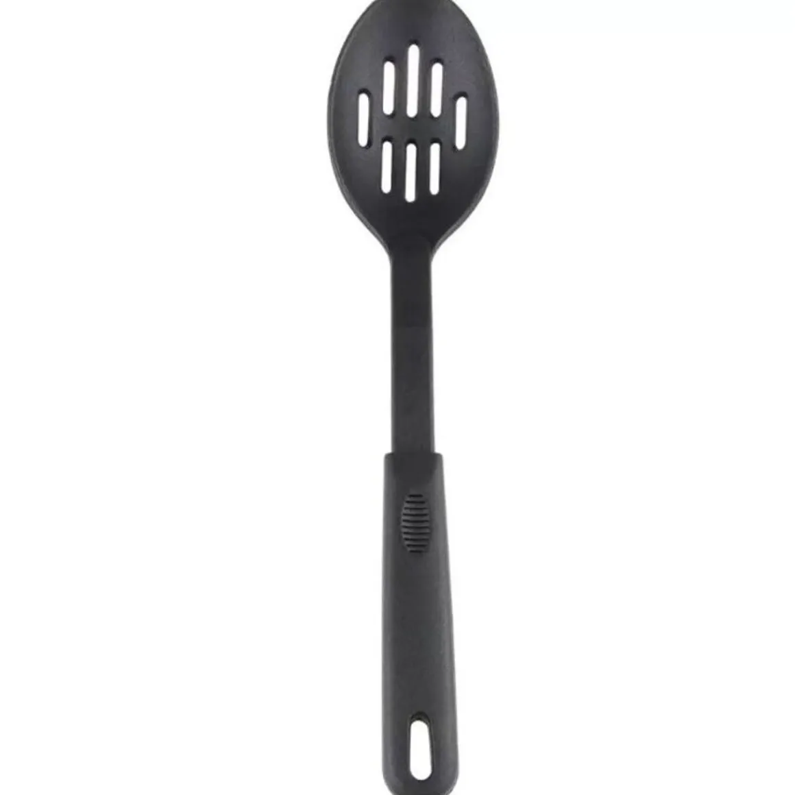 cuillre_de_service_rainur_0-4.webp Best Cuillère de service rainurée de 12 3/8" en nylon résistant à la chaleur Ustensiles Et Outils De Cuisine
