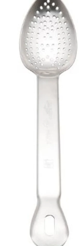 Clearance Cuillère de service robuste perforée de 13" monopièce en acier inoxydable Jacob's Pride Ustensiles Et Outils De Cuisine