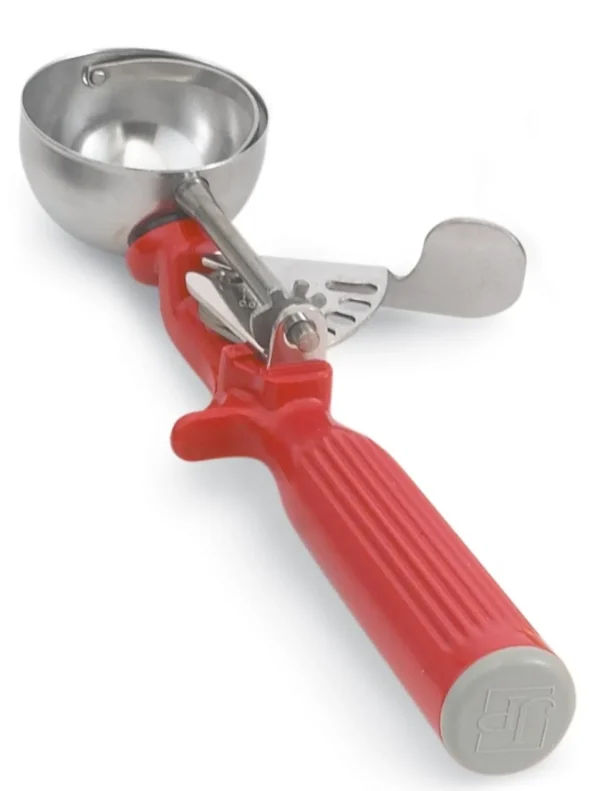 Online Cuillère portionneuse de 1.33 oz (#24) à pression du pouce Jacob's Pride - Rouge Ustensiles Et Outils De Cuisine
