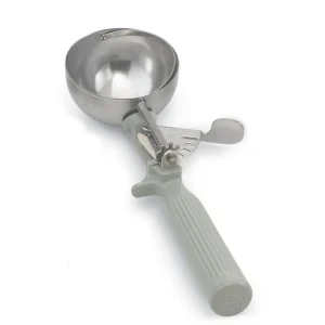 Sale Cuillère portionneuse de 4 oz (#8) à pression du pouce Jacob's Pride - Grise Ustensiles Et Outils De Cuisine