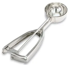Fashion Cuillère portionneuse de 2.75 oz (#12) ambidextre en acier inoxydable Ustensiles Et Outils De Cuisine