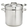 Outlet Cuiseur à pâtes de 11.35 L avec panier et couvercle Thermalloy Batterie De Cuisine