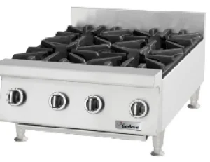 Clearance Cuiseur de comptoir de 48" à 8 brûleurs au gaz naturel Équipements De Cuisson