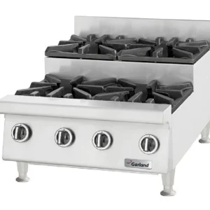 Discount Cuiseur de comptoir de 24" à 2 niveaux, 4 brûleurs au gaz naturel Équipements De Cuisson
