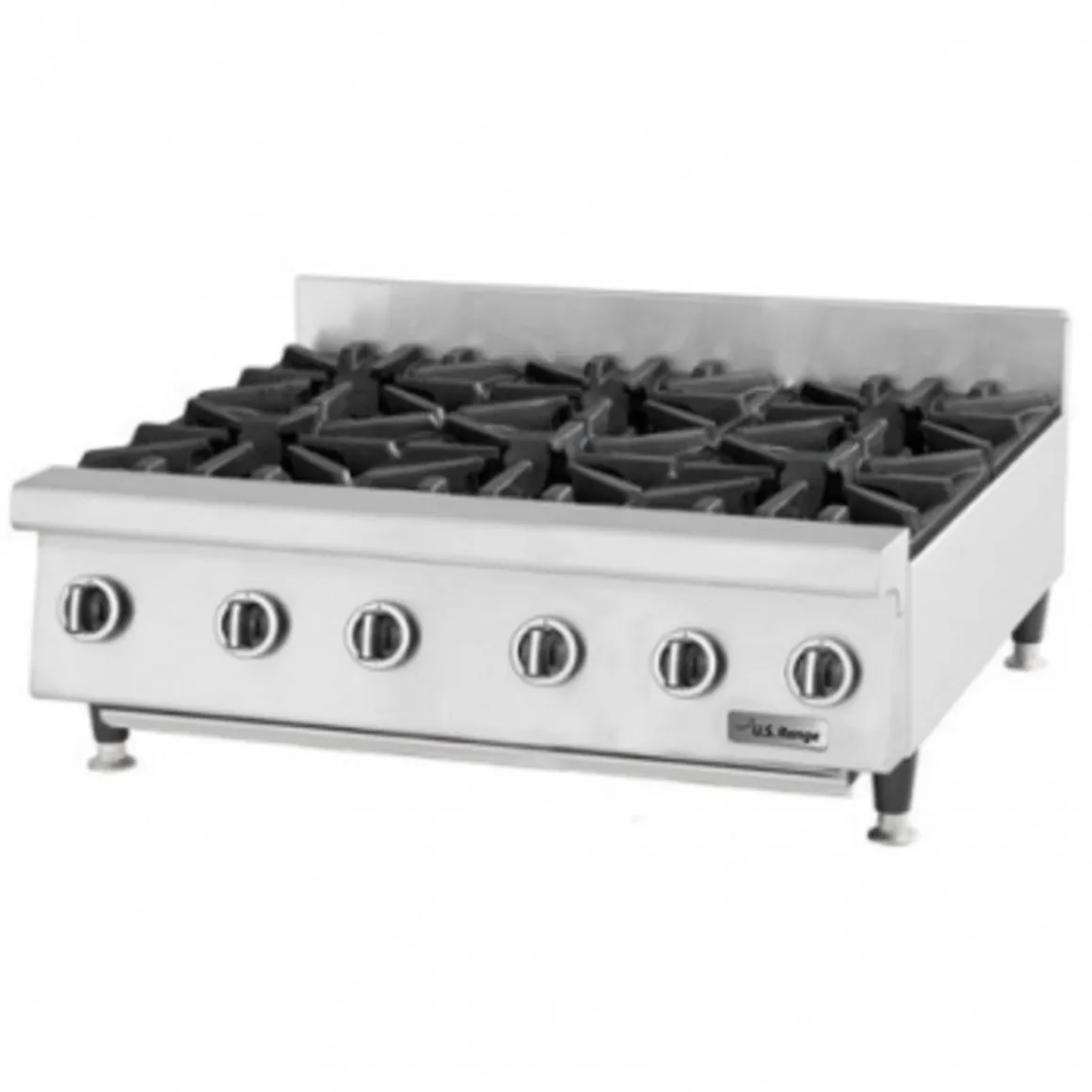 cuiseur_de_comptoir_de____0.webp Discount Cuiseur de comptoir de 36" à 6 brûleurs au gaz naturel - 180 000 BTU Équipements De Cuisson