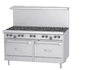 Online Cuisinière à 10 ronds ouverts avec 2 fours au gaz naturel - 366 000 Btu Équipements De Cuisson
