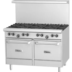 Discount Cuisinière de 48" à 6 brûleurs avec plaque à frire de 12" au gaz propane Équipements De Cuisson