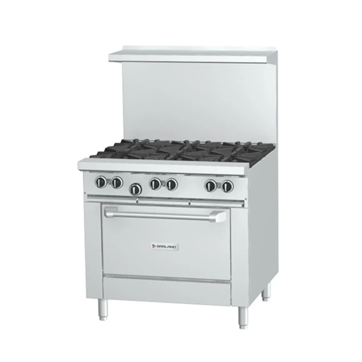 cuisinire_de____brleurs_a_0.webp Online Cuisinière de 36" à 6 brûleurs avec four au gaz propane - 230 000 BTU Équipements De Cuisson