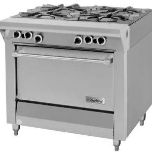 Best Cuisinière de 34" à 4 brûleurs ouverts avec un four au gaz naturel Équipements De Cuisson