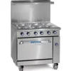 New Cuisinière de 36" à 6 ronds avec un four - 208 Volts / 3 Phases Équipements De Cuisson
