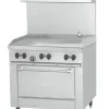 Fashion Cuisinière de 36" avec une plaque à frire et un four standard au gaz naturel Équipements De Cuisson