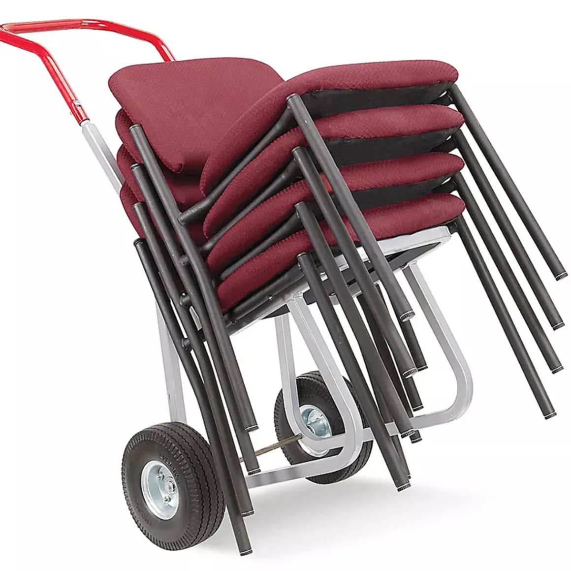 diable_de_manutention_de__0.webp Best Diable de manutention de 51" pour chaises empilables Chariots Et Outils De Transport Pour Chaises