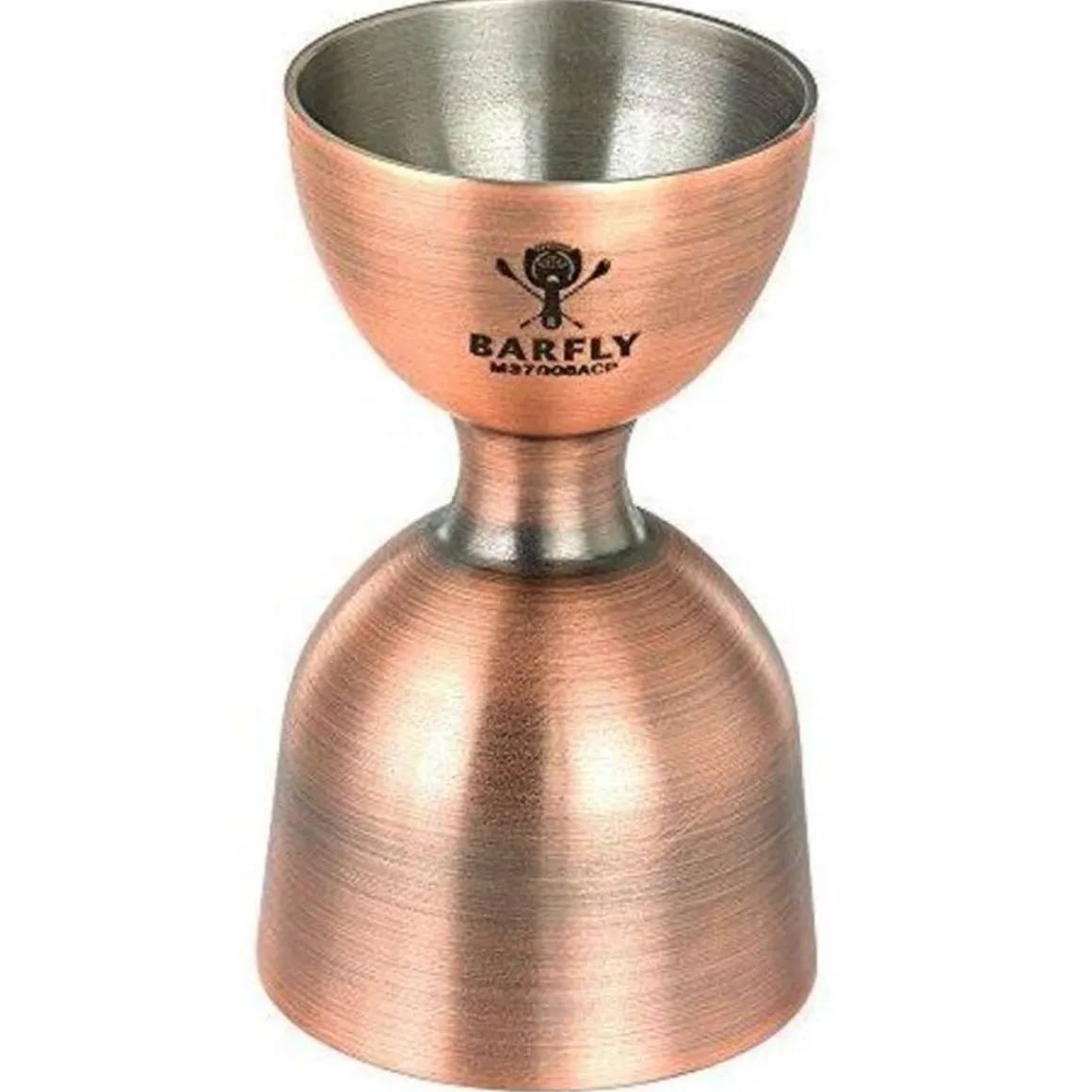 doseur__boisson_jigger_st_0.webp Clearance Doseur à boisson (Jigger) style cloche de 1 oz et 2 oz - Cuivre Antique Accessoires De Bar