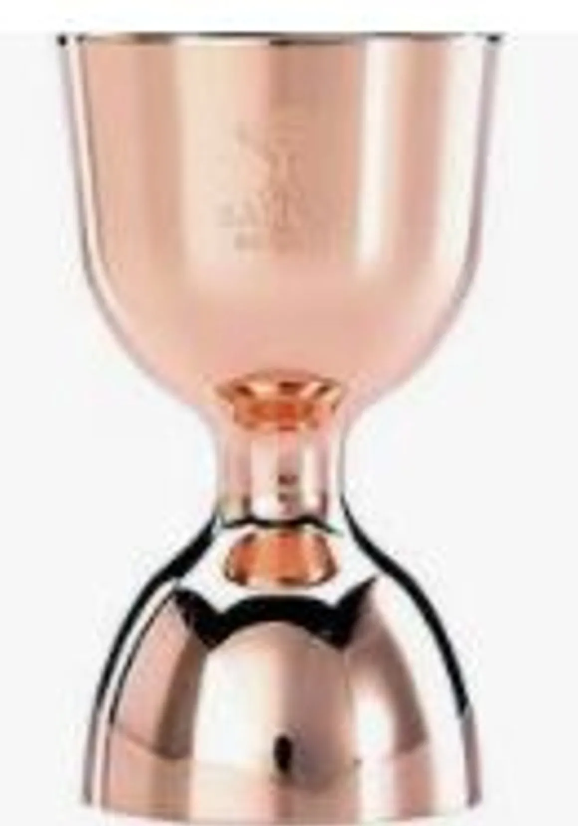 doseur_de_boisson_jigger__0.webp Sale Doseur de boisson (Jigger) robuste de 1 oz et 2 oz à bordure droite - Plaqué cuivre Accessoires De Bar