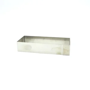 Sale Emporte-pièce rectangulaire de 5" x 2" x 1" en acier inoxydable Cuisson Et Pâtisserie