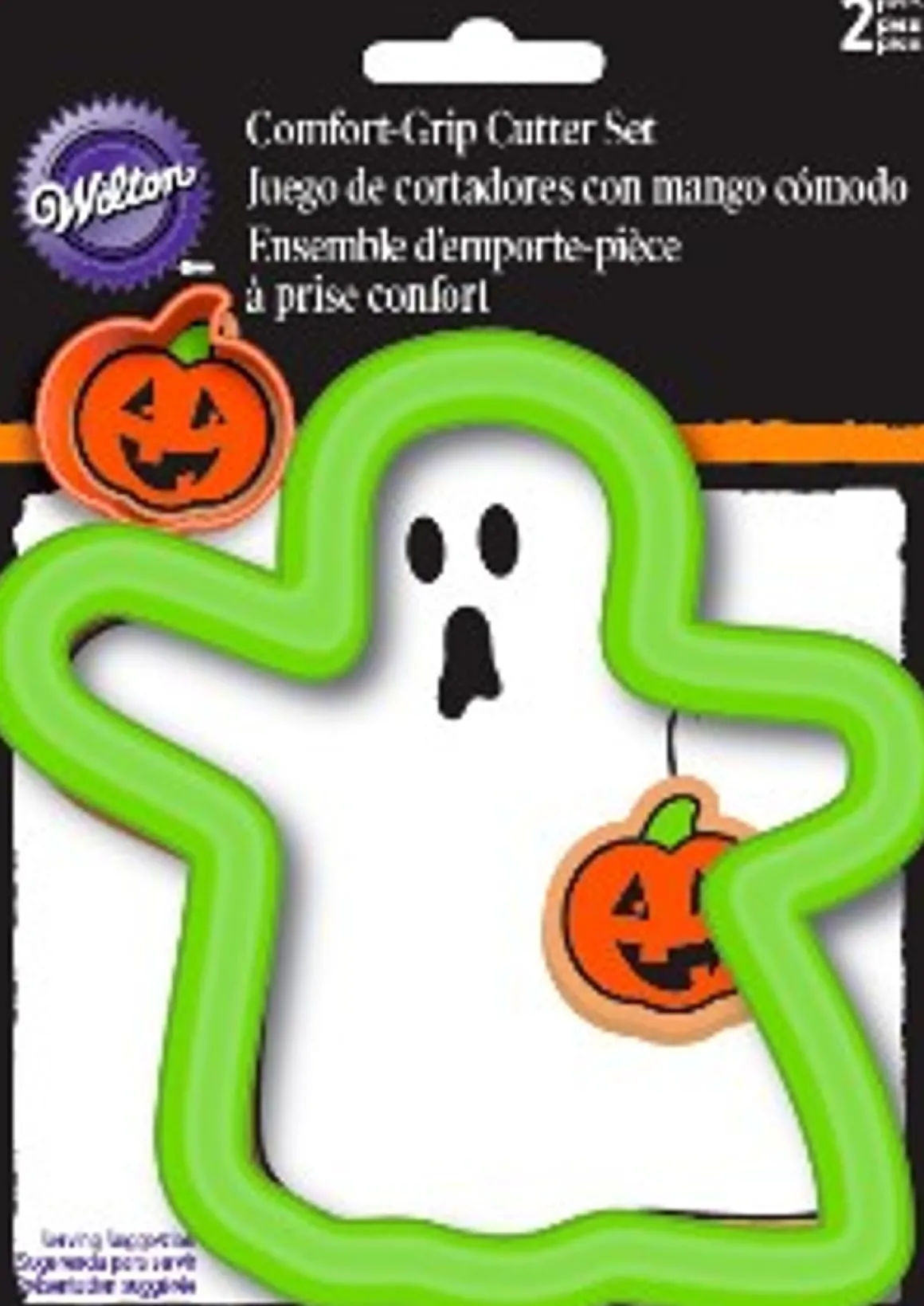 emportepicedcoupoir_en_fo_0.webp Discount Emporte-pièce/découpoir en forme de fantôme et de citrouille Cuisson Et Pâtisserie