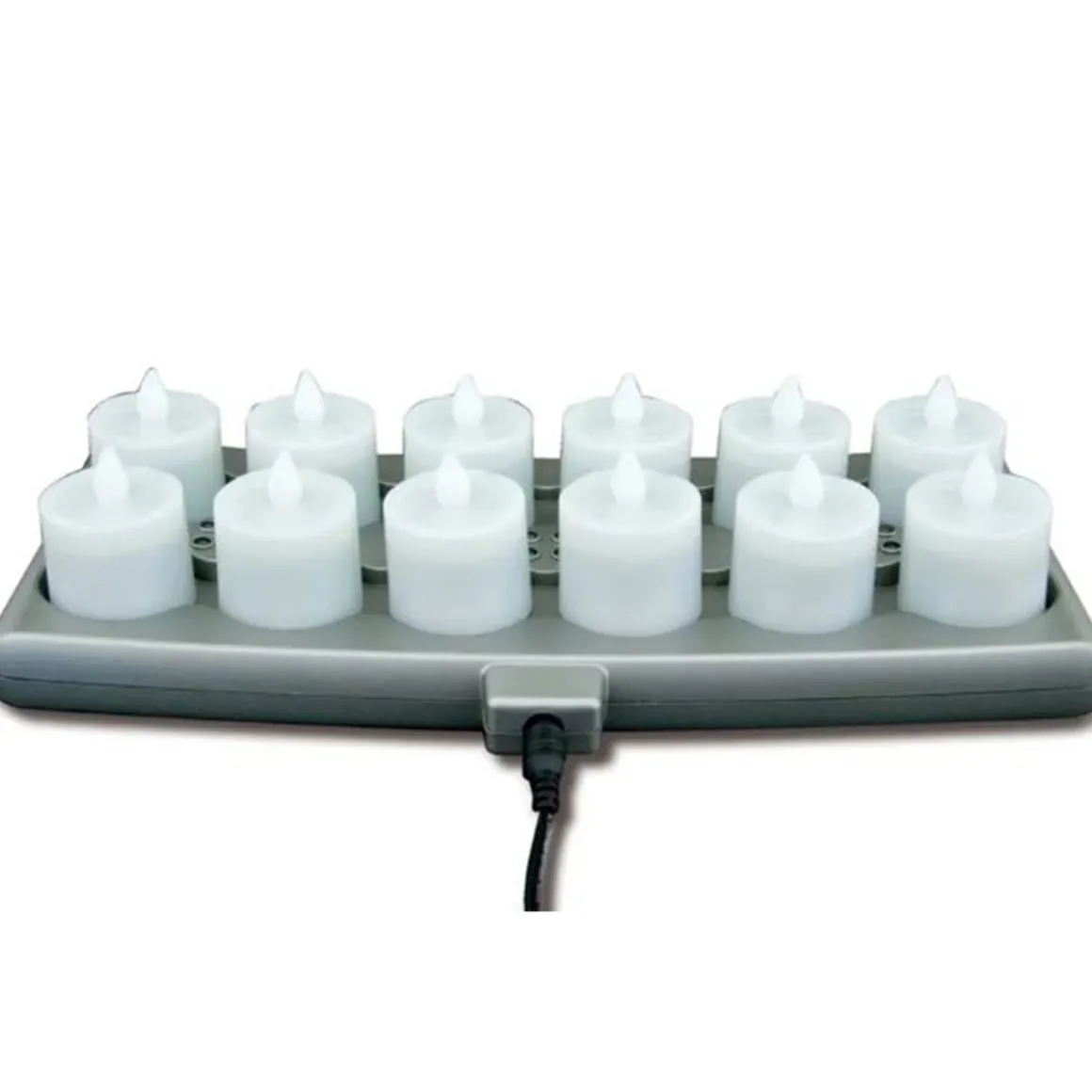 ensemble_de__chandelles_c_0.webp New Ensemble de 12 chandelles Candlelight avec base de recharge Accessoires Et Décor De Table