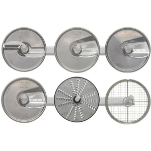 Outlet Ensemble de 6 lames et 2 support muraux pour robot-culinaire FP250 Équipements De Préparation