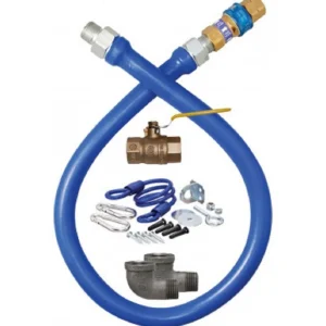 Sale Ensemble de boyau à gaz Snapfast de 1" de diamètre et 60" de long Équipements De Cuisson