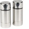 Fashion Ensemble sel et poivre de 3.5" de hauteur en acier inoxydable mat Accessoires Et Distributeurs Pour Condiments