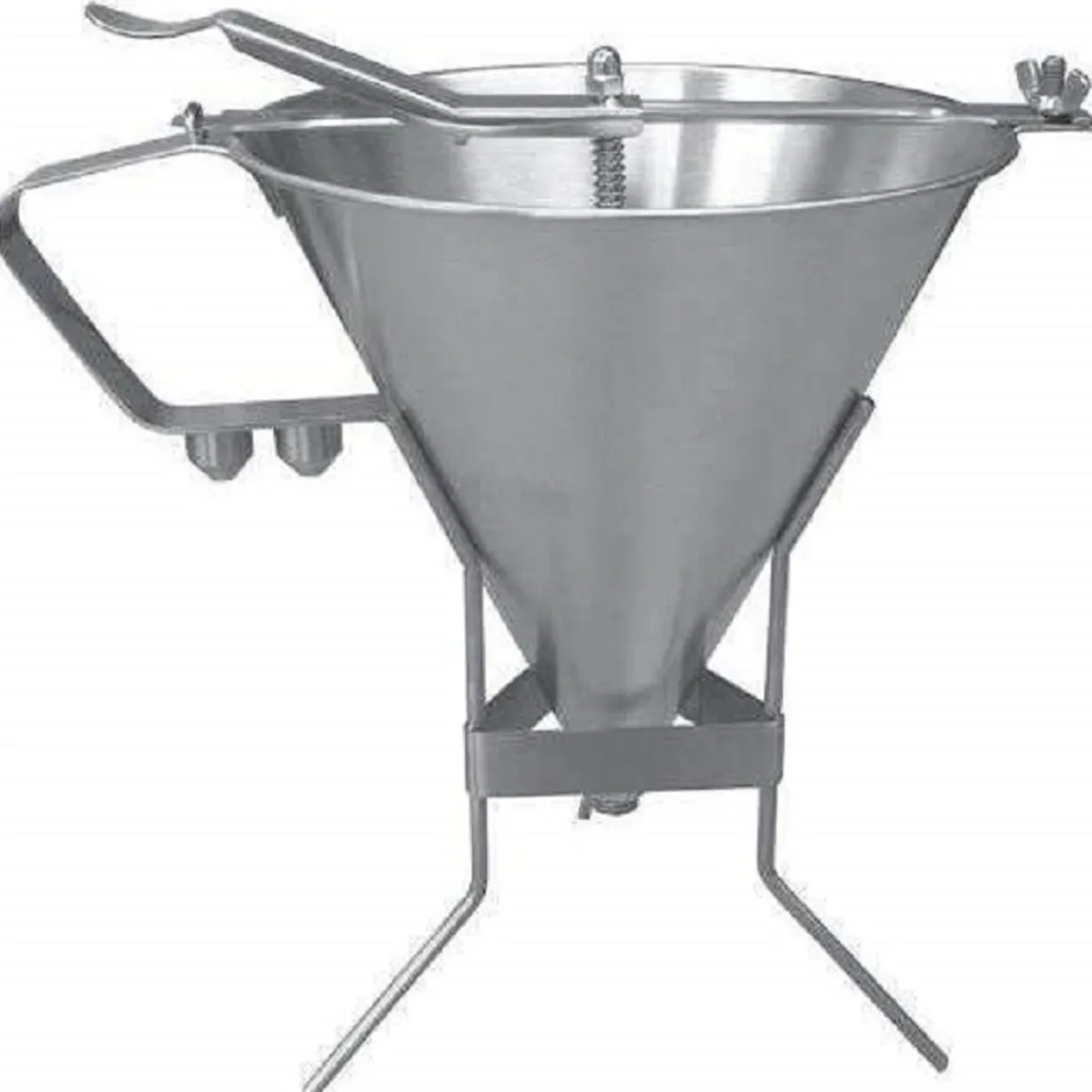 entonnoir__piston_de__l_e_0.webp Outlet Entonnoir à piston de 1.9 L en acier inoxydable Ustensiles Et Outils De Cuisine