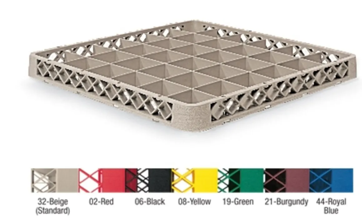 extension_de__compartimen_0-4.webp Best Extension de 36 compartiments pour panier à lave-vaisselle - Beige Lave-vaisselles Commerciaux Et Accessoires