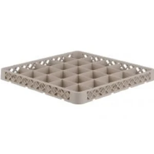 Hot Extension de 25 compartiments pour panier à lave-vaisselle 1/1 Traex - Beige Lave-vaisselles Commerciaux Et Accessoires