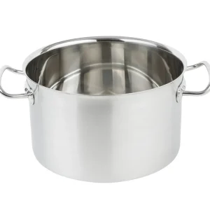 Hot Faitout de 6.6 L en acier inoxydable Intrigue Batterie De Cuisine