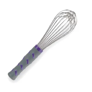 Best Fouet piano de 10" en acier inoxydable avec manche en nylon scellé NSF Jacob's Pride Ustensiles Et Outils De Cuisine
