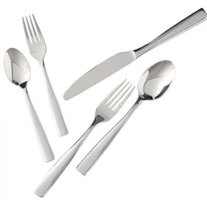 Fashion Fourchette à diner de 8 1/8" en acier inoxydable 18/10 Bryce - 12 par boite Coutellerie