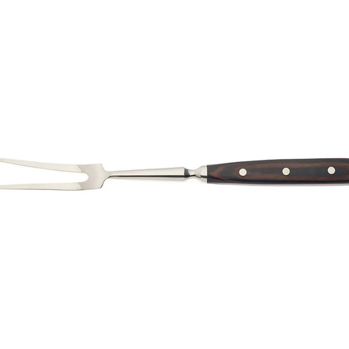 fourchette__dpecer_de_____0.webp Online Fourchette à dépecer de 7 7/8" à manche en bois de rosier Praxis Ustensiles Et Outils De Cuisine