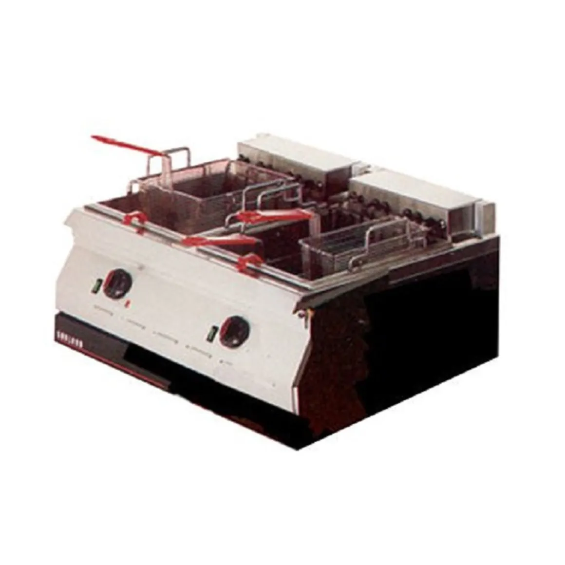 friteuse_lectrique_de_com_0.webp Best Friteuse électrique de comptoir double de 30" - 600W - 240V/1P Équipements De Cuisson