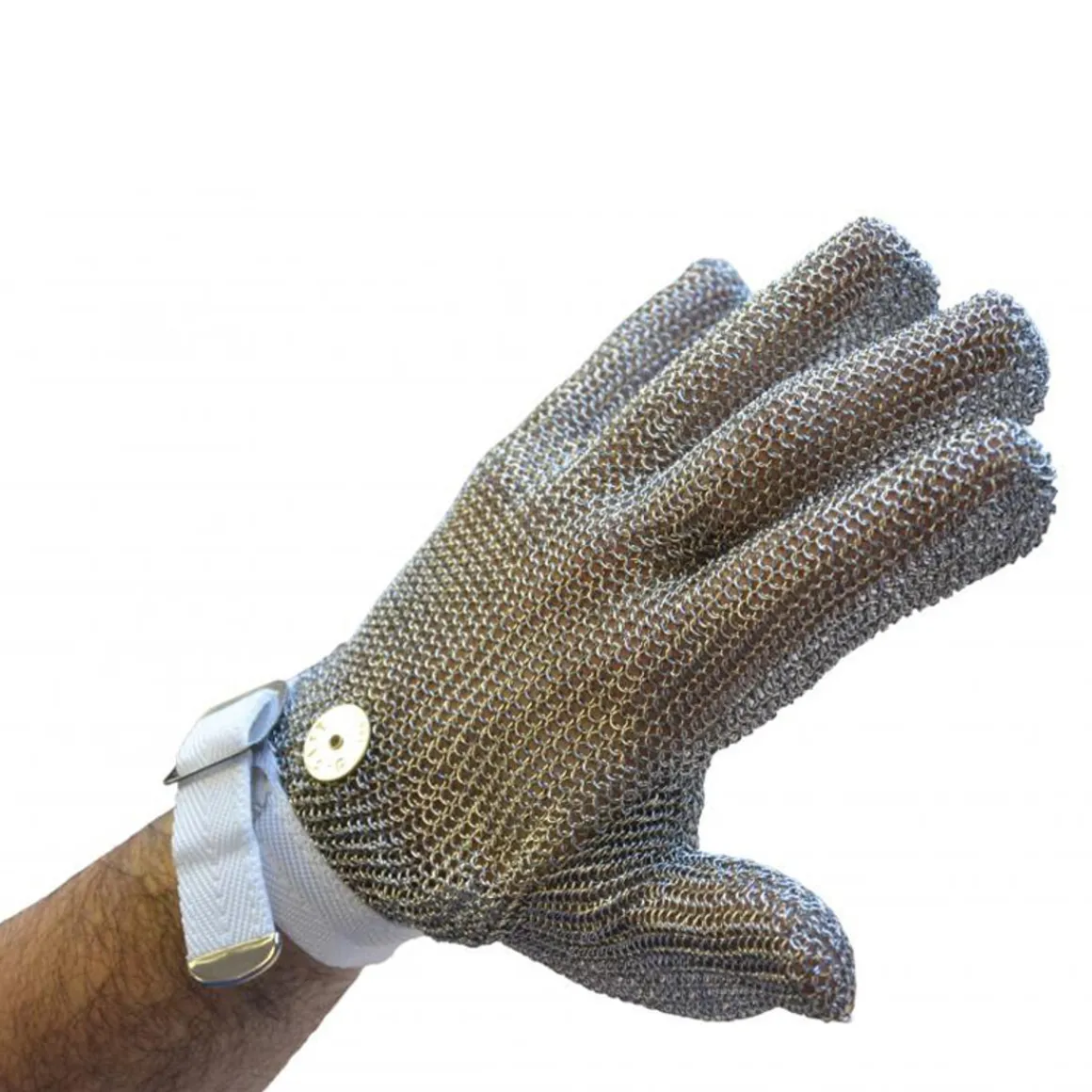 gants_en_cotte_de_maille__0-1.webp Clearance Gants en cotte de maille de grandeur x-small avec sangle grise Couteaux