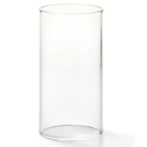New Globe de verre cylindrique de 4.5" x 2.5" pour lampe Accessoires Et Décor De Table