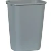 Discount Grande poubelle rectangulaire de 39 L - Grise Poubelles Et Bac De Recyclage
