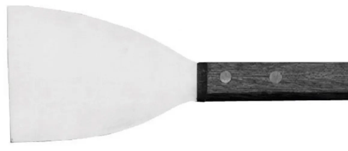 grattoir_pour_plaque_de___0-1.webp Outlet Grattoir pour plaque de 4.5" x 3" avec lame en acier inoxydable Ustensiles Et Outils De Cuisine