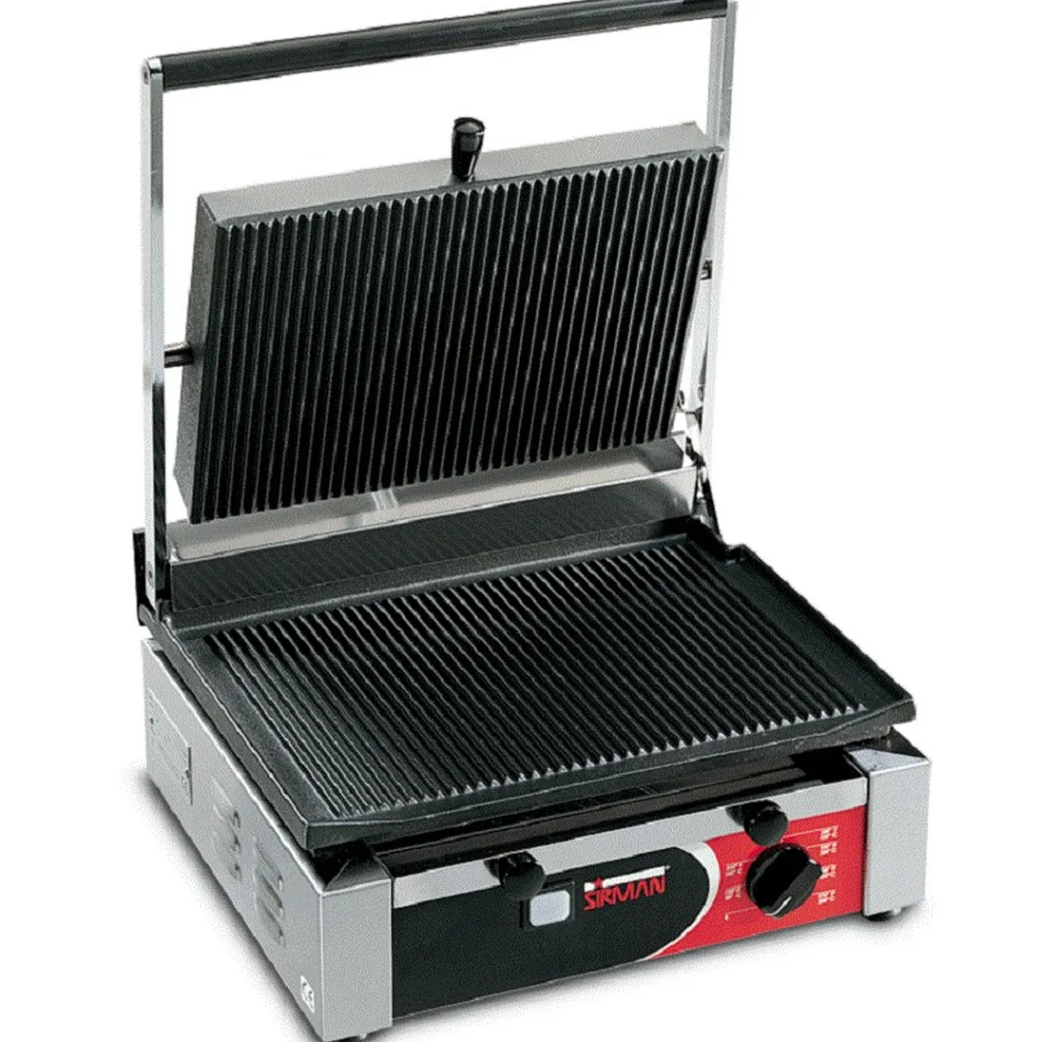 grillepanini_simple__surf_0-1.webp Hot Grille-panini simple à surface de cuisson nervurée de 15" x 17" Équipements De Cuisson