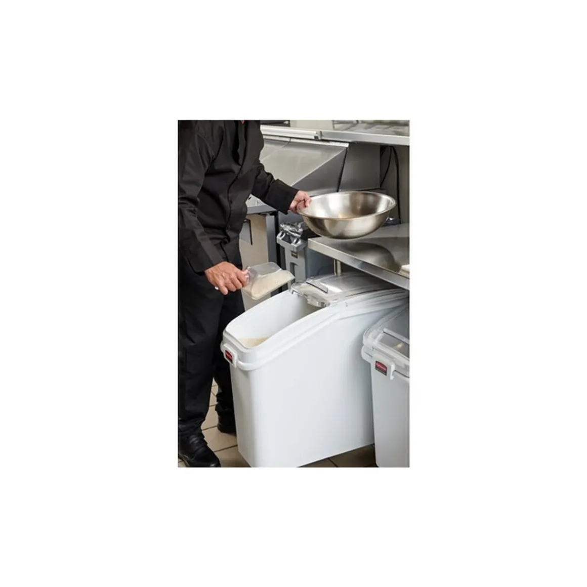 huche__ingrdients_de__lb__0.webp New Huche à ingrédients de 124 lb avec main d'épicier de 32 oz - Blanche Rangement Des Aliments