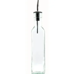 Fashion Huilier de 8.5 oz en verre avec bec verseur Accessoires Et Distributeurs Pour Condiments
